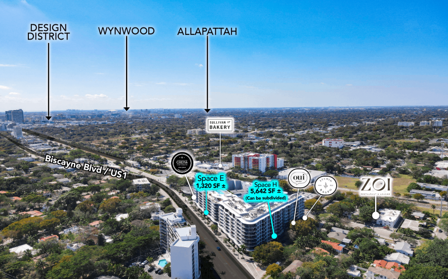 MiMo District, The Boulevard at MiMo, Miami Street Retail, Miami Retail, Wynwood Retail, Miami Design District